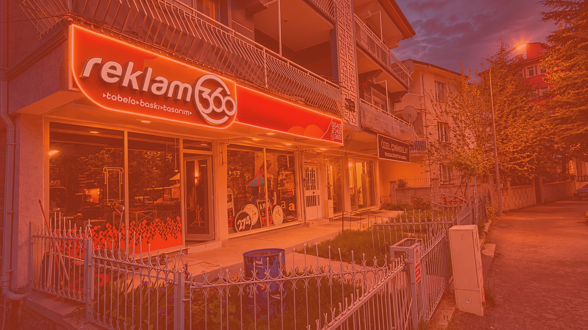 Reklam 360 tabela ve dijital baskı çalışması